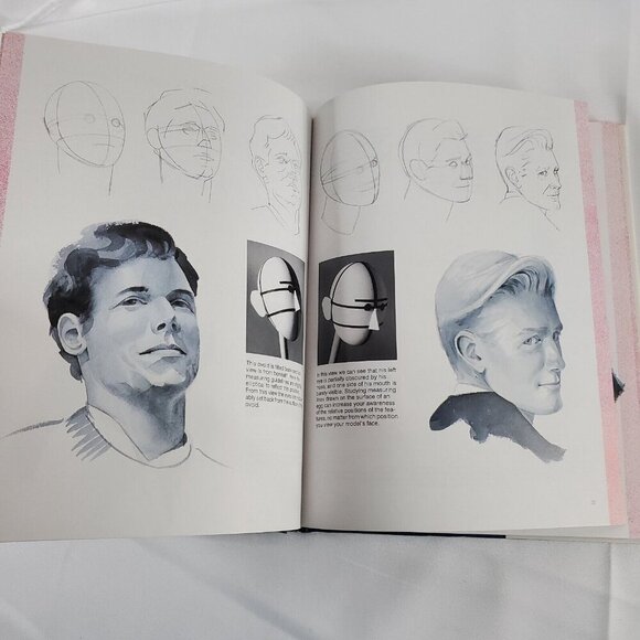 Painting Watercolor Portraits That Glow - Hardcover, by Jan Kunz  1989 - Picture 7 of 8